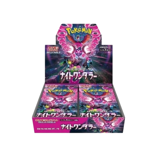 Pokémon TCG Japanese Scarlet & Violet Night Wanderer SV6A Booster Box 30 Booster Packs New Sealed