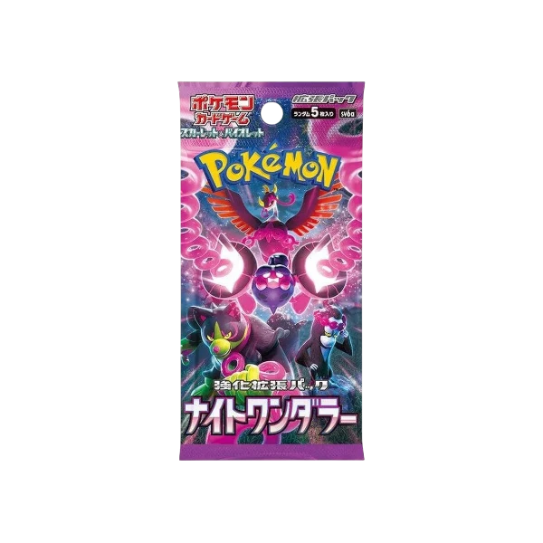 Pokémon TCG Japanese Scarlet & Violet Night Wanderer SV6A Booster Box 30 Booster Packs New Sealed