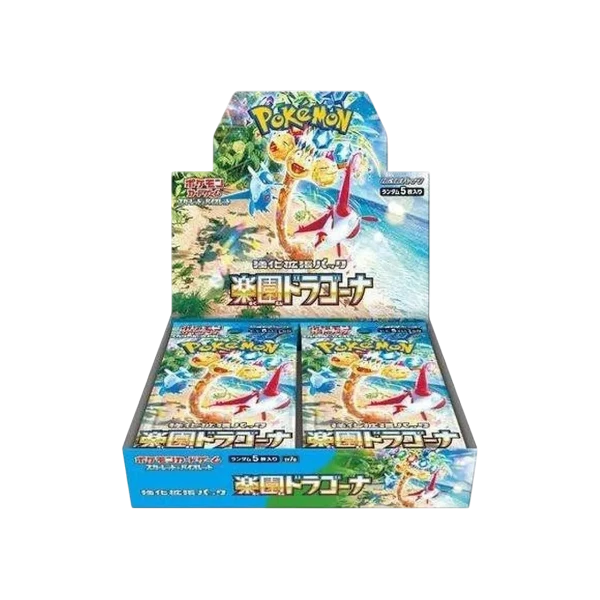 Pokémon TCG Japanese Scarlet & Violet Paradise Dragona SV7A Booster Box 30 Booster Packs New Sealed