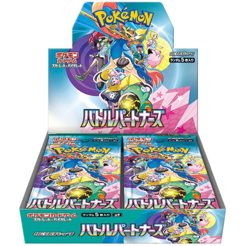 Pokémon TCG Japanese Scarlet & Violet Battle Partners SV9 Booster Box 30 Booster Packs New Sealed