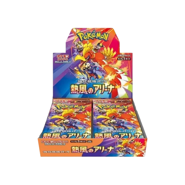 Pokémon TCG Japanese Scarlet & Violet Heat Wave Arena SV9A Booster Box 30 Booster Packs New Sealed