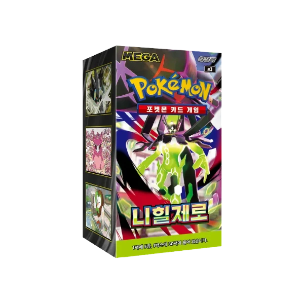 Pokémon TCG Korean Mega Evolution Munikisu Nihil Zero M3 Booster Box 30 Booster Packs New Sealed