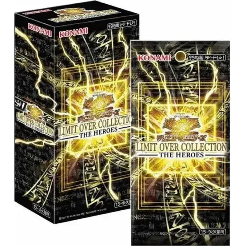Yu-Gi-Oh TCG Japanese Limit Over Collection The Heroes LOCH Booster Box 15 Booster Packs New Sealed