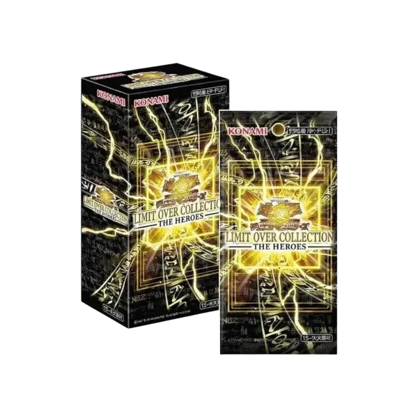 Yu-Gi-Oh TCG Japanese Limit Over Collection The Heroes LOCH Booster Box 15 Booster Packs New Sealed