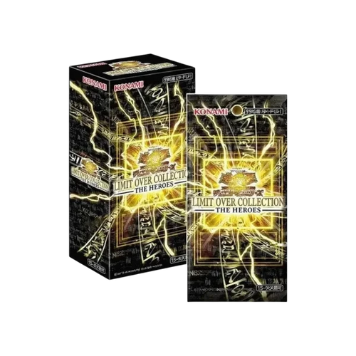 Yu-Gi-Oh TCG Japanese Limit Over Collection The Heroes LOCH Booster Box 15 Booster Packs New Sealed